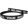 Combo Point "All your base are belong to us" Black Wristband