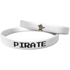 Megabands "Pirate" White Wristband
