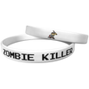 Megabands "Zombie Killer" White Wristband